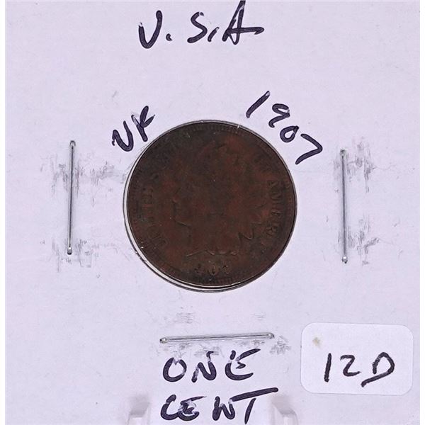 1907 Indian Head Cent
