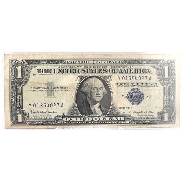 1957-B $1 Silver Certificate