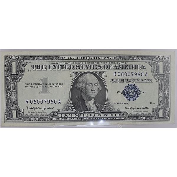 1157-B $1 Silver Certificate