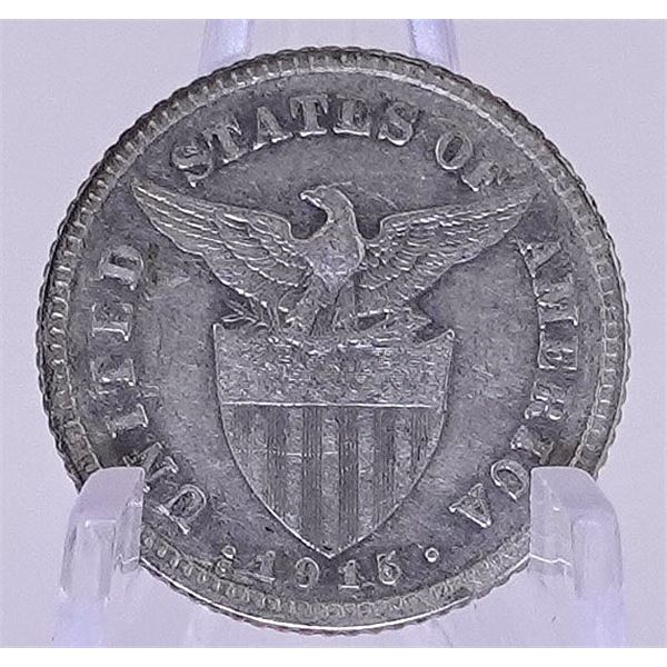 1915-S twenty Centavos Philippine Coin