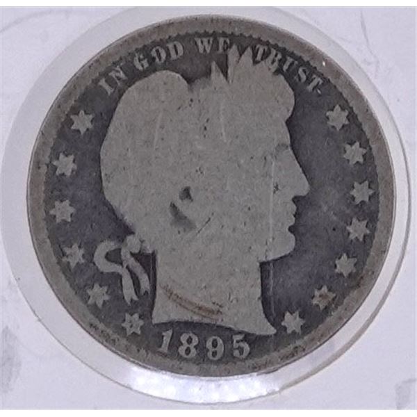 1895 Barber Quarter