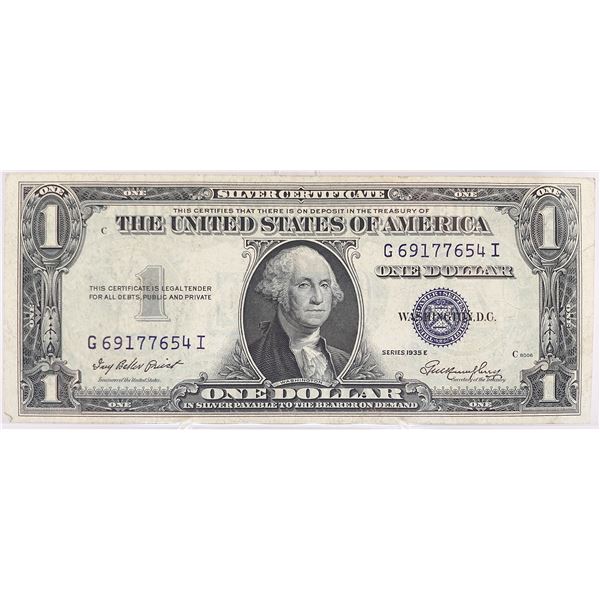 1935-E $1 Silver Certificate