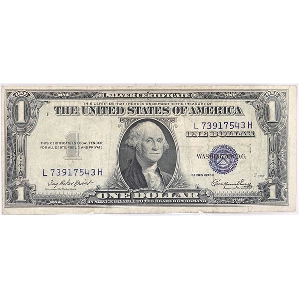 1935-E $1 Silver Certificate