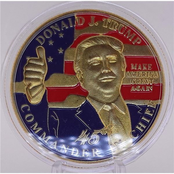 (2) Trump Challenge Coins
