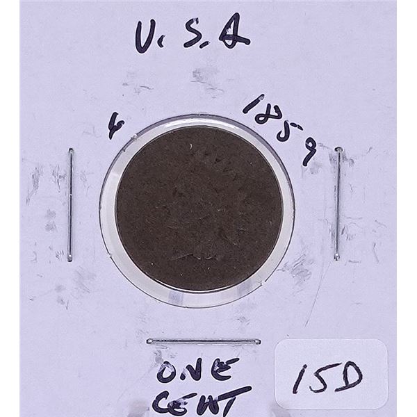 1859 CN Indian Head Cent