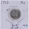 Image 1 : 1942 Silver Mercury Dime