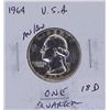 Image 1 : 1964 Washington Quarter