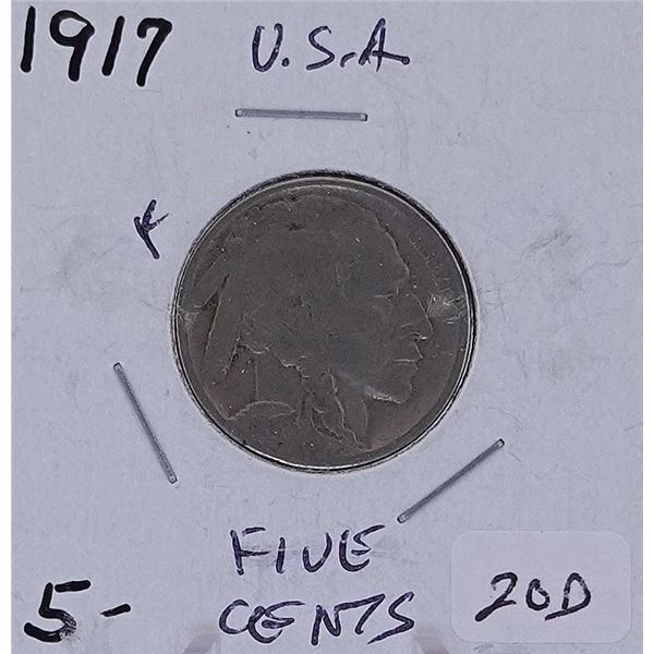 1917 Buffalo Nickel