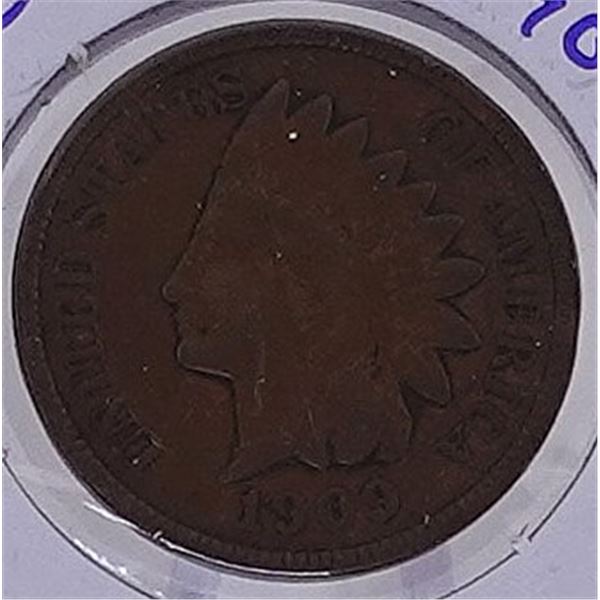 1909 Indian Head Cent