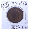 Image 1 : 1816 Coronet Head Large Cent