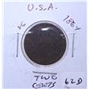 Image 1 : 1864 2 Cent Piece