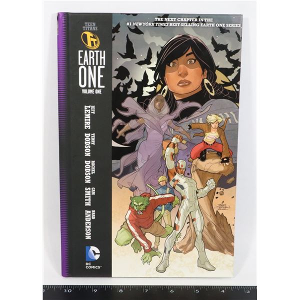 TEEN TITANS EARTH ONE VOL. ONE, HARDCOVER, NEW