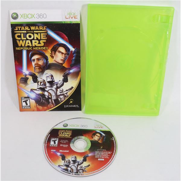 XBOX360 STAR WARS THE CLONE WARS REPUBLIC