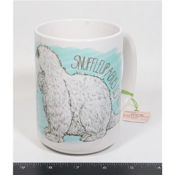 SESAME STREET SNUFFLEUPAGUS IS REAL COFFEE MUG