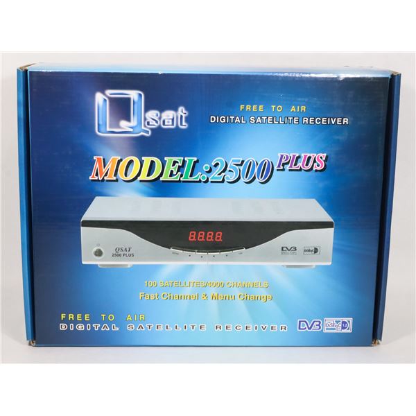 DIGITAL SATELLITE RECEIVER MODEL 2500 PLUS