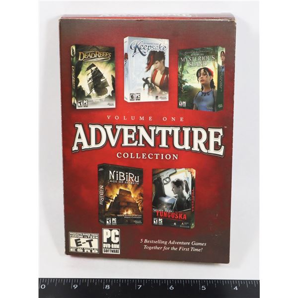 PC GAME BOX SET VOLUME ONE ADVENTURE COLLECTION