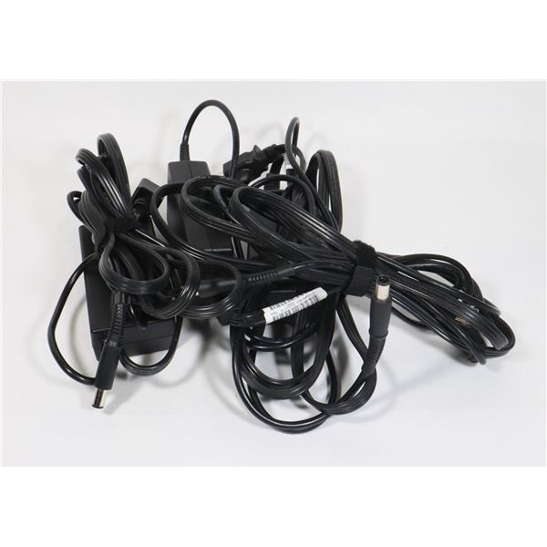 THREE HP LAPTOP CHARGERS