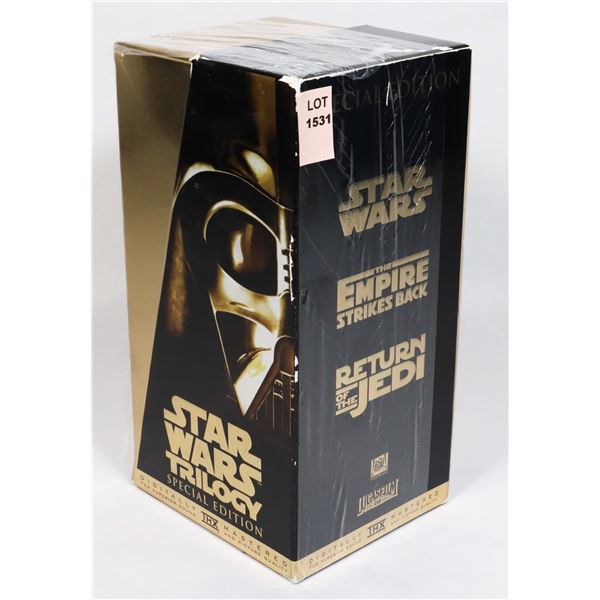 SPECIAL EDITION STAR WARS TRILOGY VHS