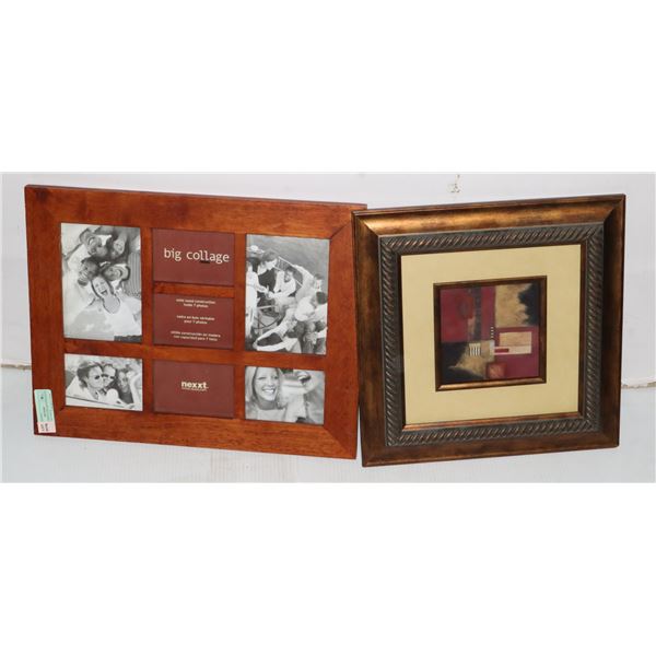 COLLAGE PHOTO FRAME SOLD WITH FRAMED ART PIECE