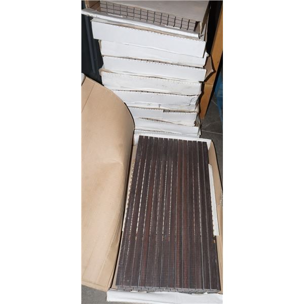 11 CASES OF 12" X 24" TILE, EACH CASE HAS 5 PIECES