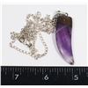 Image 1 : AMETHYST NECKLACE