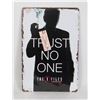 Image 1 : NEW X-FILES REPLICA POSTER. TRUST NO ONE