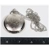 Image 1 : NEW SILVER TONE HARRY POTTER THEME POCKET WATCH