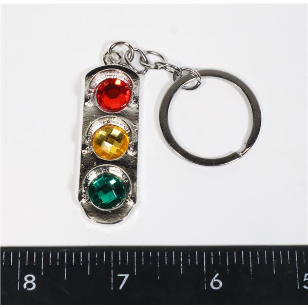 NEW TRAFFIC LIGHT KEY CHAIN