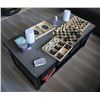 Image 1 : UNCLAIMED COFFEE TABLE, TOP LIFTS UP