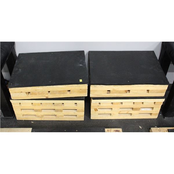 SET OF 4 CUSTOM PULL BLOCKS