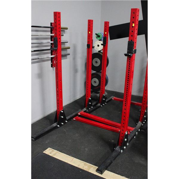 RED SQUAT RACK