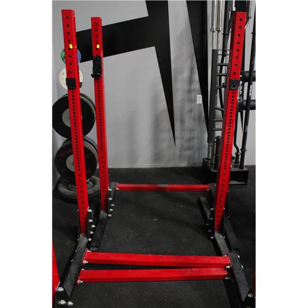 RED SQUAT RACK