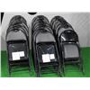 Image 1 : LOT OF 40 LEATHERETTE PADDED FOLDING CHAIRS