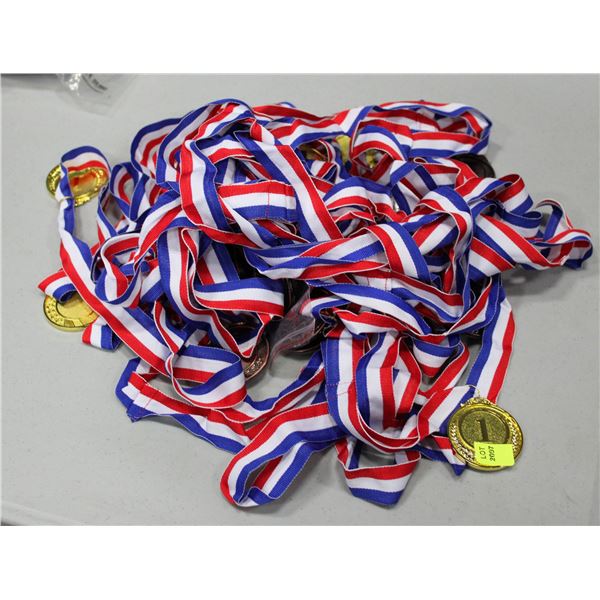 LOT OF 1ST-3RD PLACE MEDALS