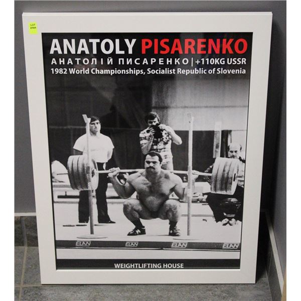 ANATOLY PISARENKO FRAMED POSTER