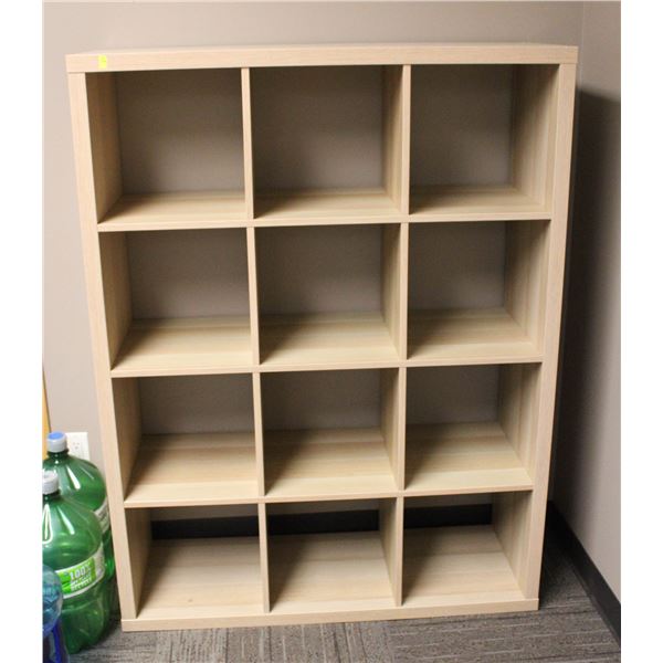 12 SECTION CUBE SHELF