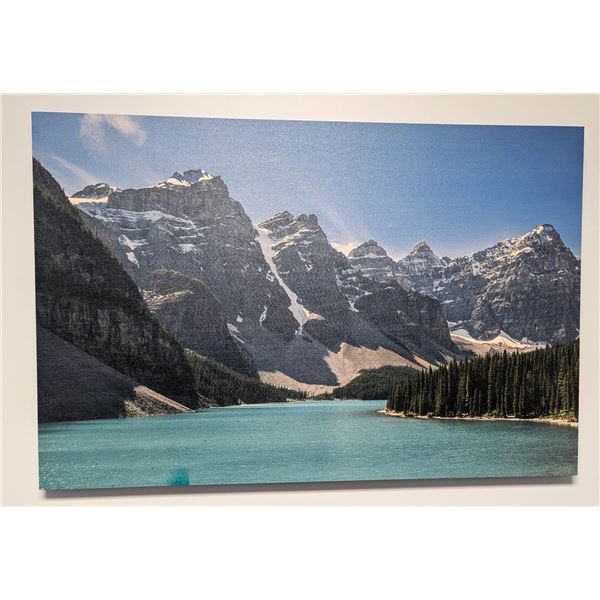 MORRAINE LAKE CANVAS PRINT