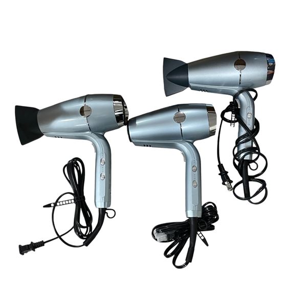 3pc Smoothwrap hair dryers Models 910C & 910CTXC ALL $$ Goes TO BBY Lions club.
