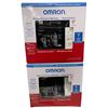 Image 1 : 2pc Omron Blood Pressure Monitors BP7455CAN & BP769CAN