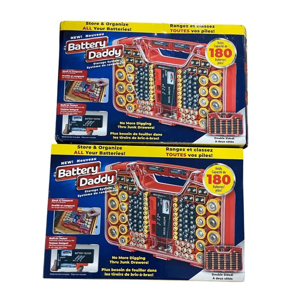 2pc Battery Daddy storage system