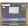 Image 2 : 2pc Sterling Chrome floor lamp in boxes