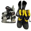Image 3 : Group of assorted kids Bauer ice skating skates & boots