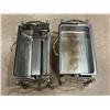 Image 2 : Group of 2 Buffet style food warmer pots