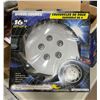 Image 3 : Large group of assorted items - includes Set of 4 16in wheel covers / wall clocks / zebra shades etc