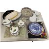 Image 1 : Group lot - Misc. kitchenware including Staffordshire, Watermill plates/ Tuscano orchard cookie jars