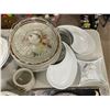 Image 3 : Group lot - Misc. kitchenware including Staffordshire, Watermill plates/ Tuscano orchard cookie jars