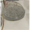 Image 3 : Group of misc. glass serving dishes/ dessert serving dishes