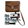Image 1 : Kodak pocket instamatic 20 camera Made in Canada in leather case with flashes