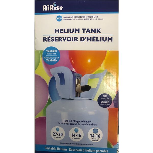 2pc - AiRise helium tank and Cooper croquet set
