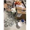 Image 3 : Group of assorted kitchenware - Set of Petro Canada Olympic Glasses with 22-carat-gold accents/ wine